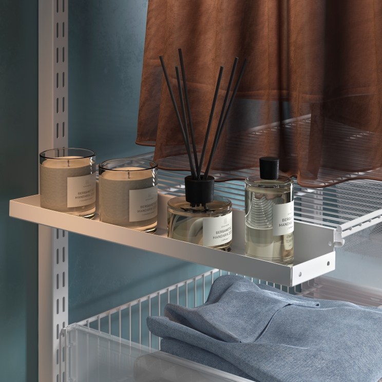 Полка боковая ПРАКТИК Home GPB-30 белая
